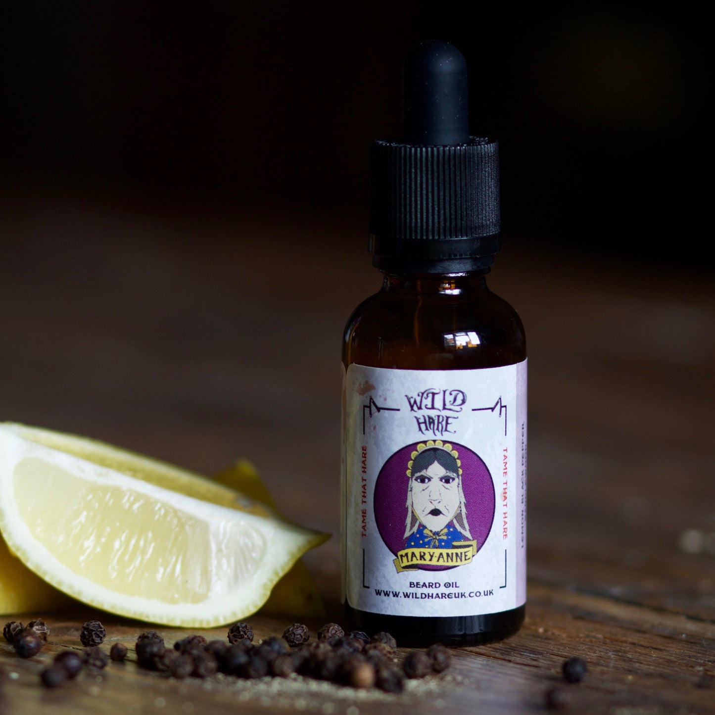 Beard Oil - Mary-Anne - Lemon, Black Pepper and Sandalwood